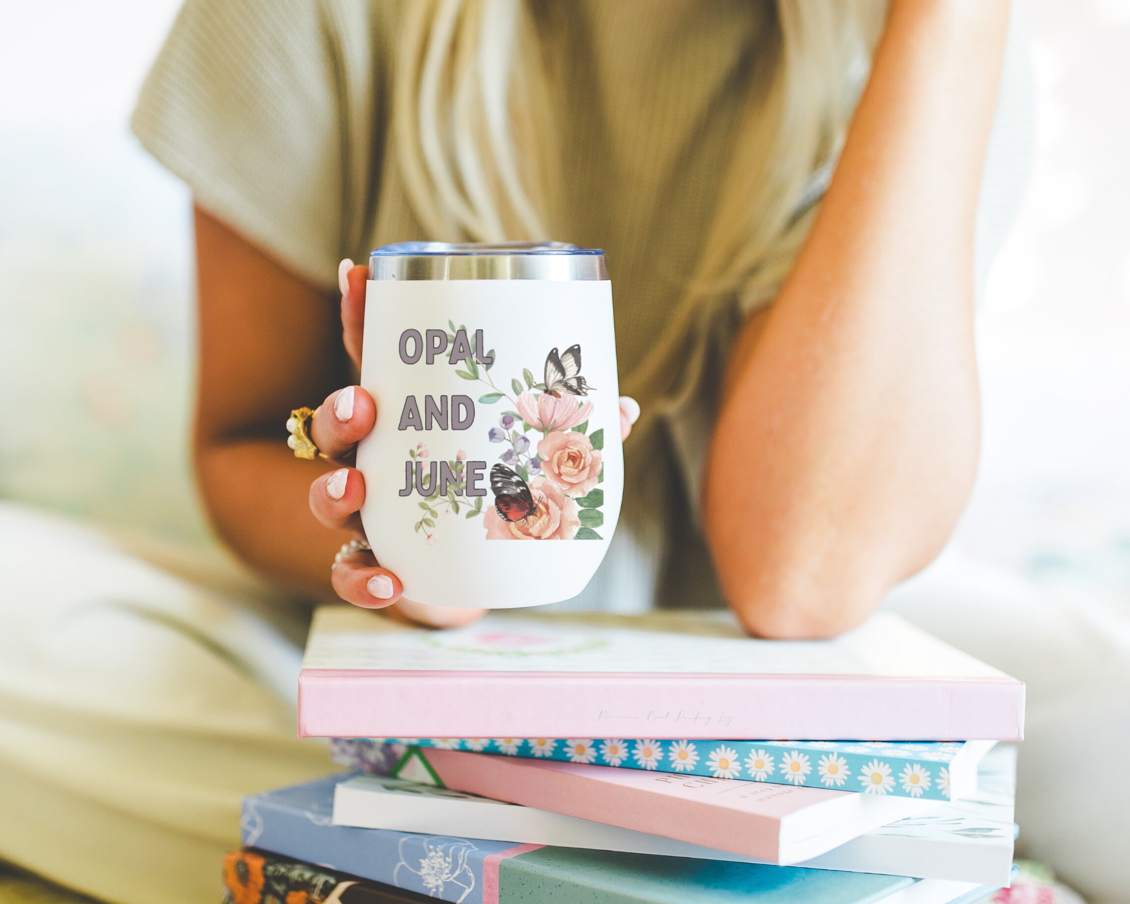 MoYueno Libro Tumbler - Tazza Termica A Forma Di Libro
