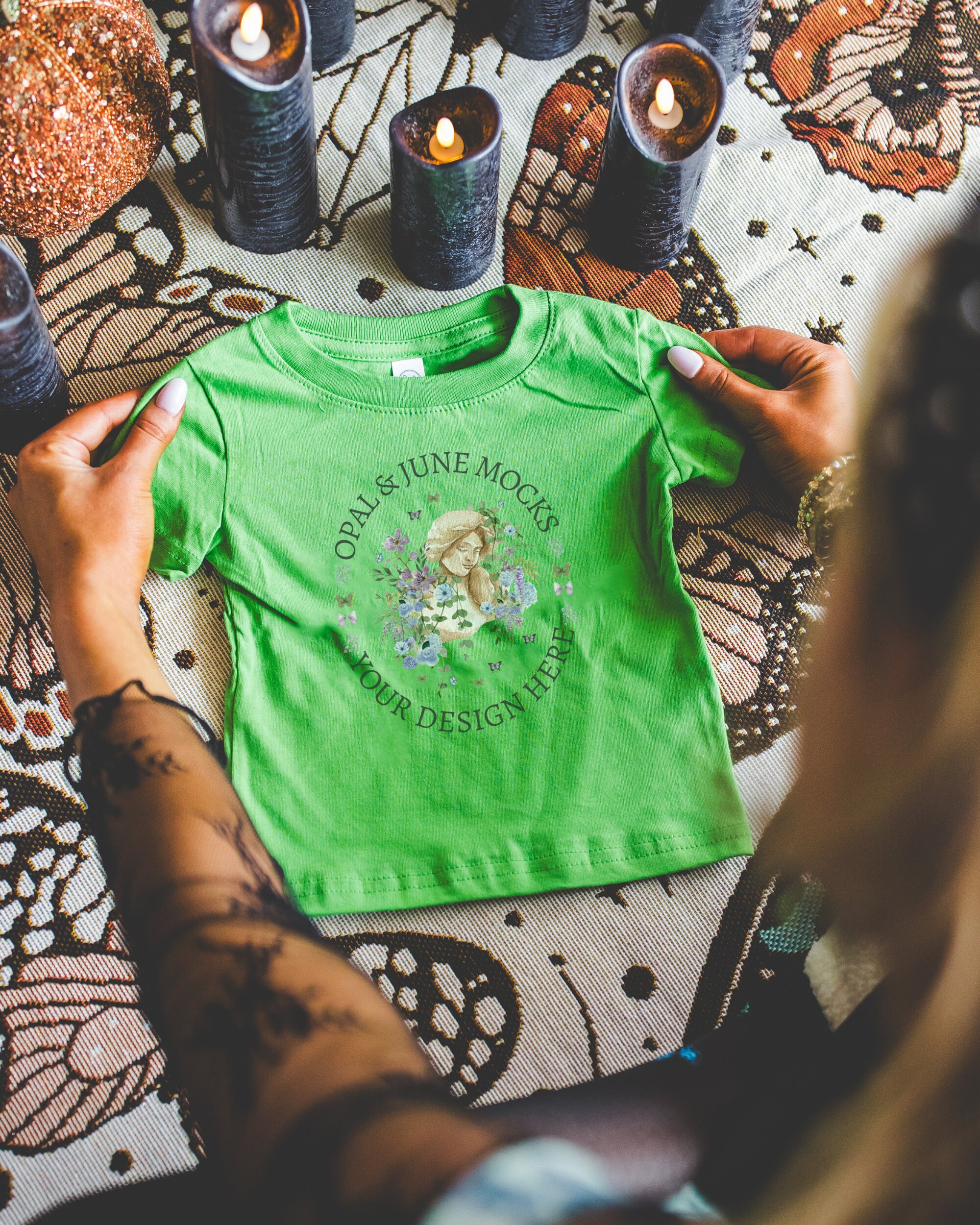 Apple Green Tee - Etsy