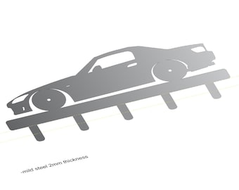 Archivo digital DWG dxf para llavero Honda S2000, archivo de corte DIY para láser plasma