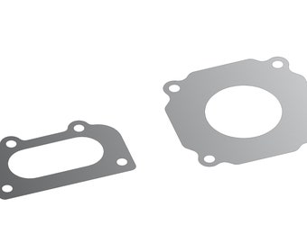 Archivo digital dwg/dxf - Kit de montaje de bridas de compresor Eaton M62 para soldadura (DIY)