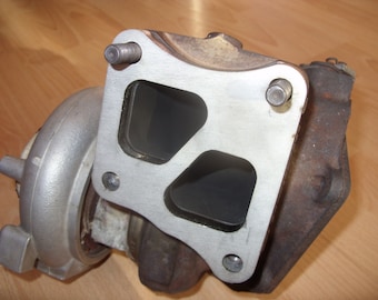 Brida de admisión del turbocompresor TD05 – Mitsubishi Lancer EVO (archivo digital DWG/DXF)