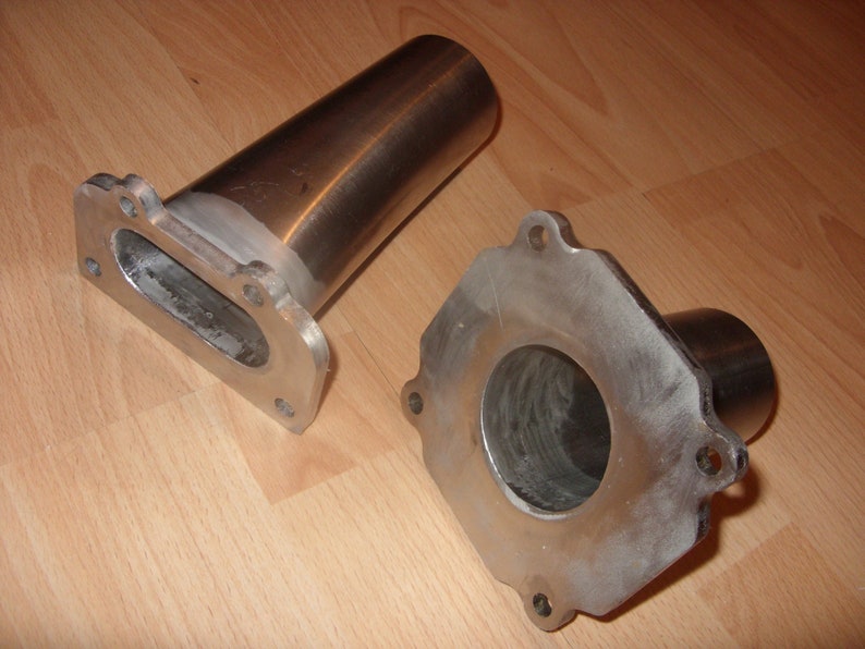 Dwg / Dxf Digital File - Eaton M62 Compressor Flanges Mounting Kit for ...