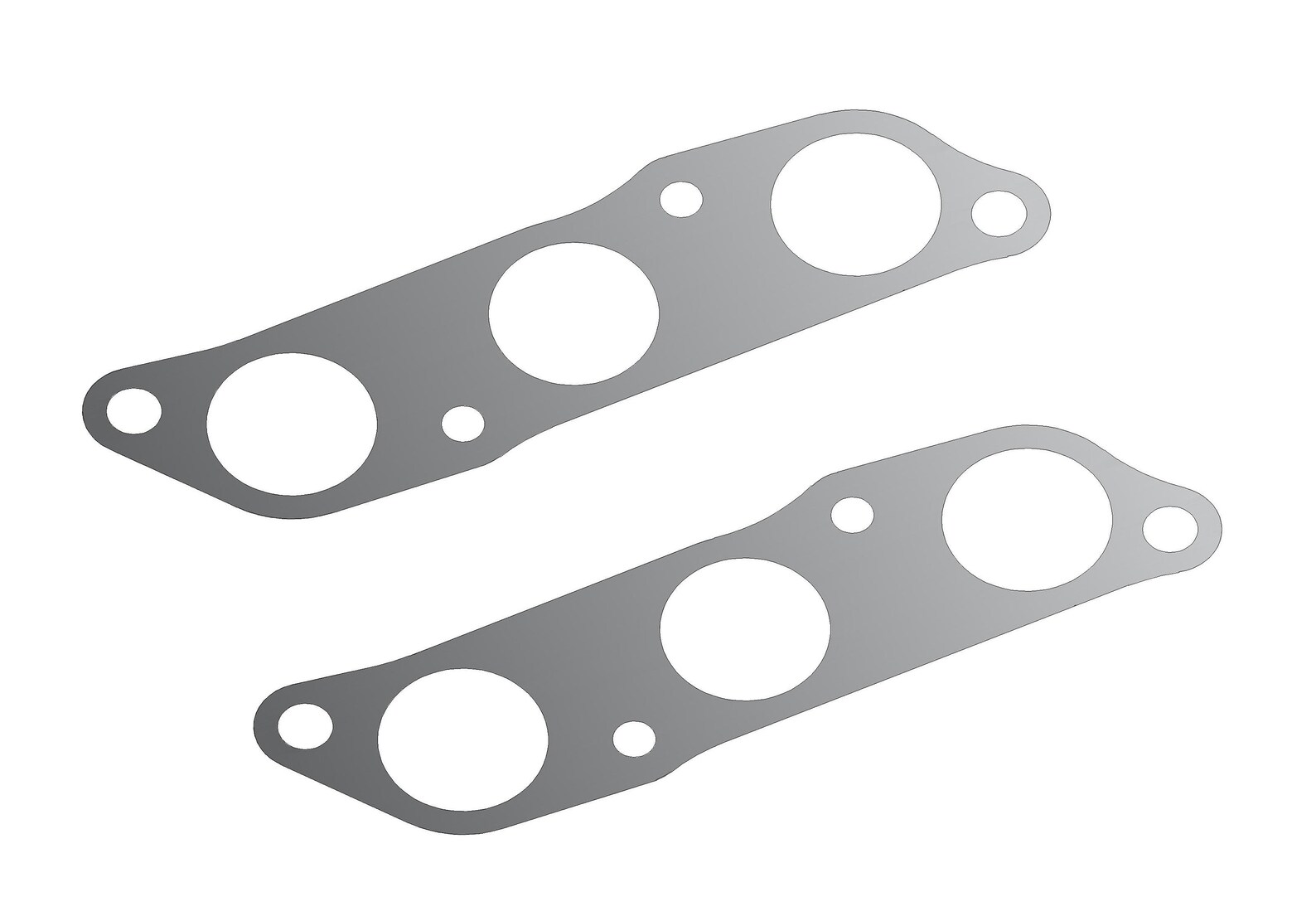 Dwg / Dxf Digital File Exhaust Manifold Flange for 2JZGE Engine Etsy