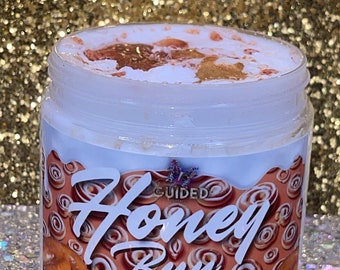 Honey Bun Whipped Body Butter| Spa Gift Set, Cinnamon Butter, Long Lasting Scents, Moisturizing Butter