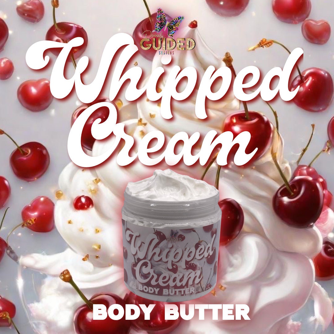 Whipped Cream Body Butter Etsy