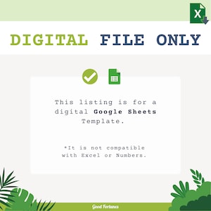Houseplants Care Spreadsheet House Plant Care Tracker Googlesheets Plant tracker digital Planting Journal Digital Plant Watering Schedule. Image 7