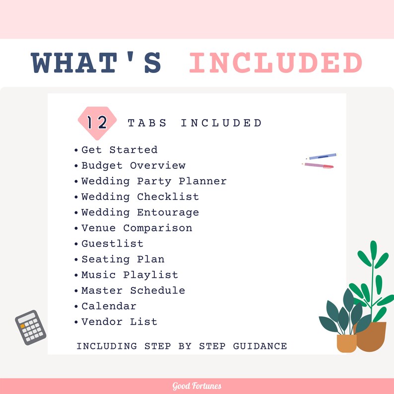 Excel Wedding Planner Spreadsheet | Wedding Budget | Excel for Wedding guest list tracker| Todo list | Guest list | Seating plan | Wedding Music list. Image 2