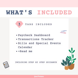 Paycheck Budget | Google Sheets | Ultimate Finance Tracker | Paycheck Spreadsheet | Google Sheets Budget Planner | Budget Template. Image 2
