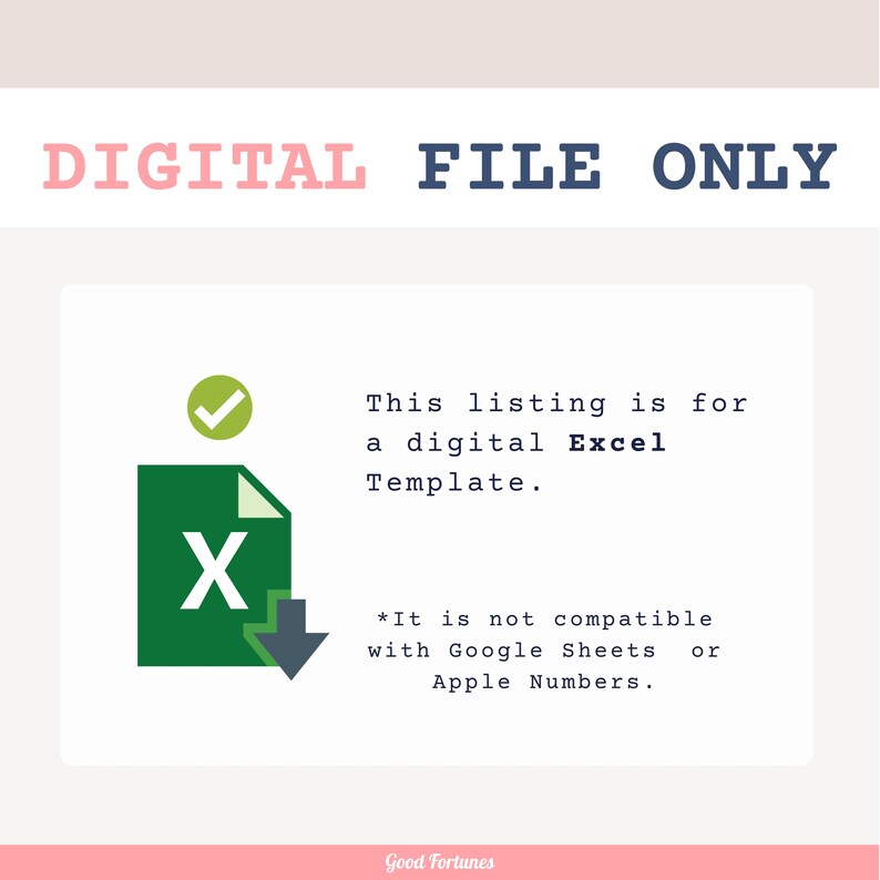Excel Wedding Planner Spreadsheet: Budget, Guest List, Seating (Digital Download) image 11