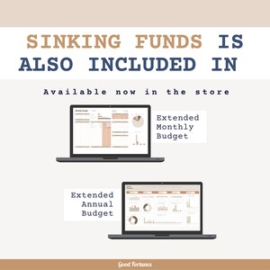 Sinking Funds Tracker Template | GoogleSheets budget Spreadsheet | Savings Goal Tracker | Easy Budgeting | Finance Tracker | Savings Planner.  Image 5