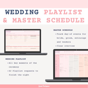 Excel Wedding Planner Spreadsheet: Budget, Guest List, Seating (Digital Download) image 9