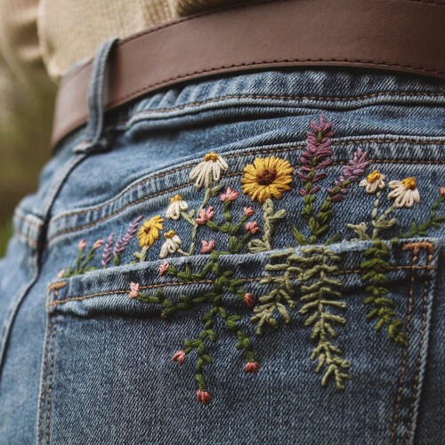 A Pocket Full of Posies Embroidery PDF 