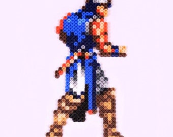 Symphony of the Night Richter Belmont | Perler Bead Art & Design for Gamers