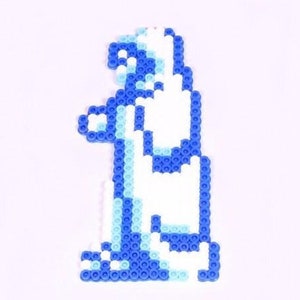 Sypha Perler Bead Sprite from Castlevania 3 | NES Pixel Art Design & Pattern