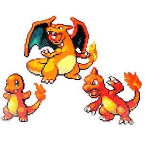hoja de sprites charizard