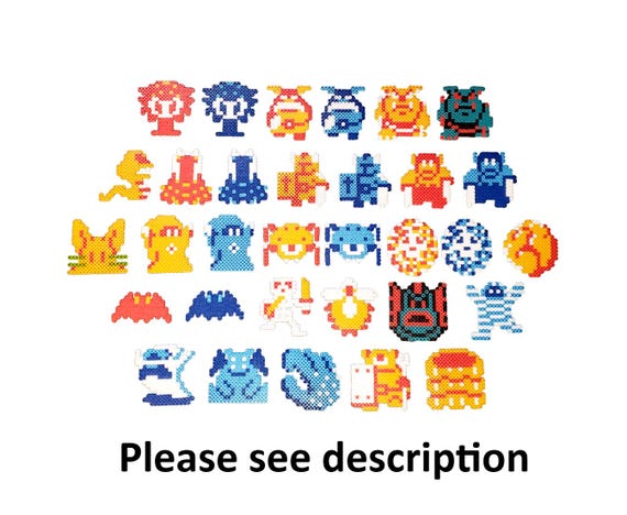 Zelda NES All Enemies Perler Bead Set, 8-bit Nintendo Legend of