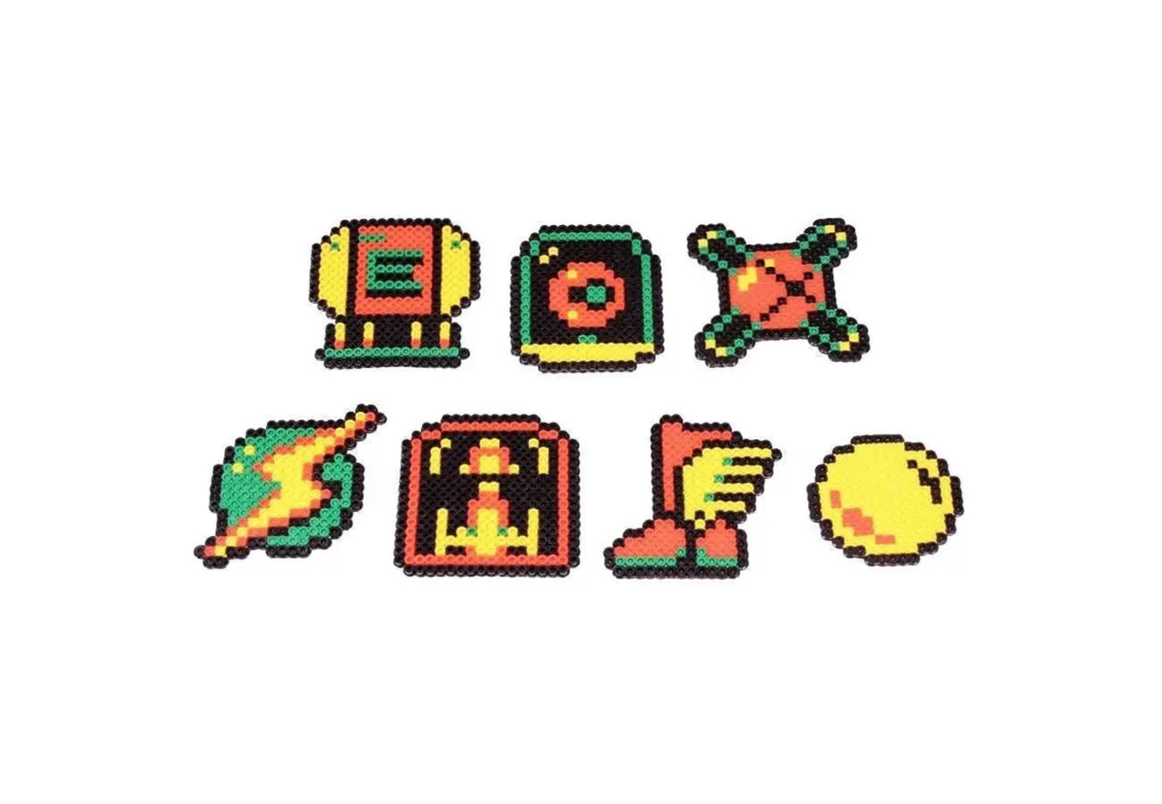 Metroid NES Hama Bead Set: Power-ups | Samus Varia Suit