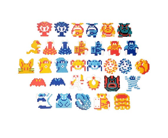 Zelda NES All Enemies Perler Bead Set, 8-bit Nintendo Legend of