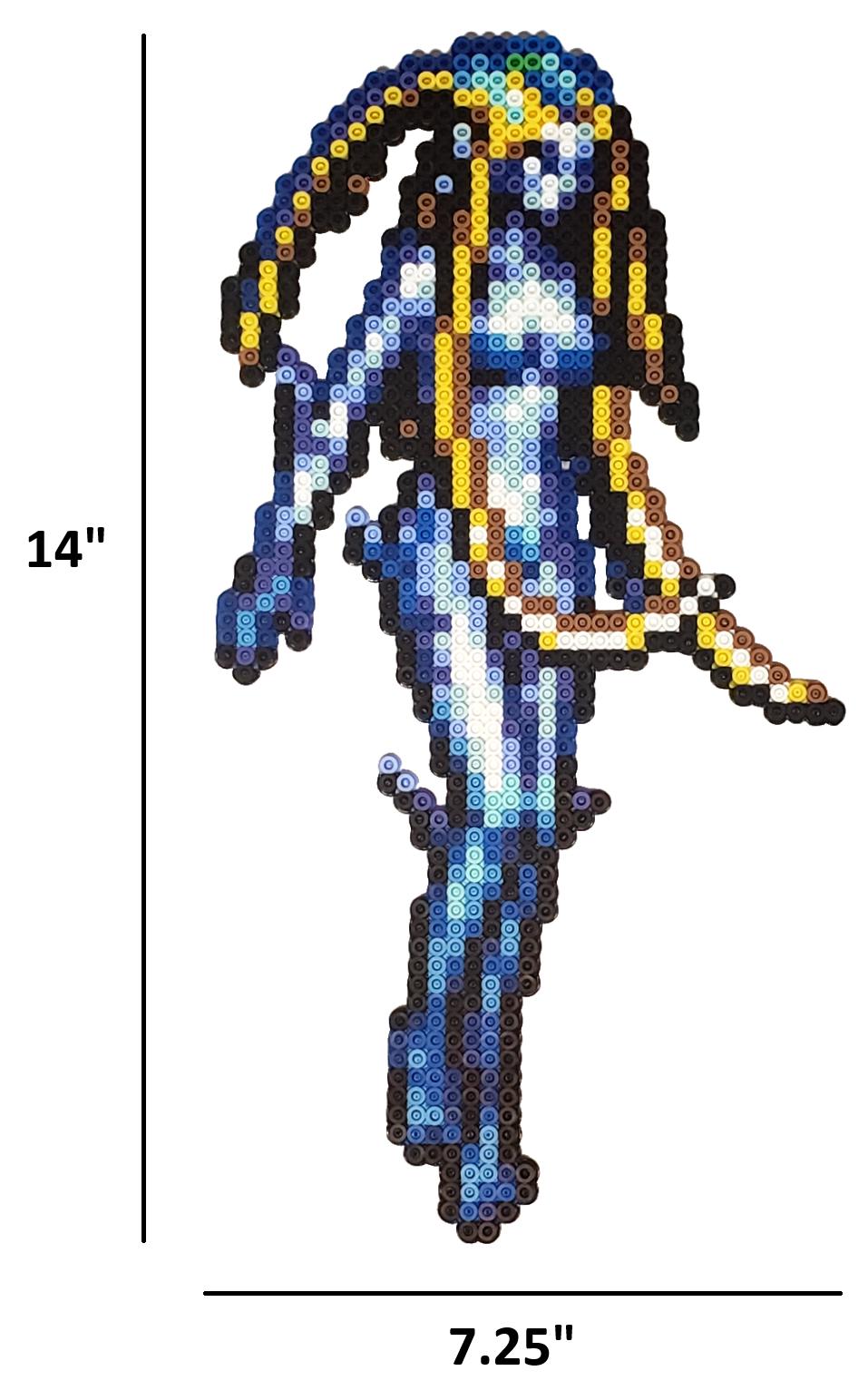 Final Fantasy 8 Summons Perler Set, Quezacotl, Ifrit, Shiva \u0026 Gilgamesh,  FFVIII Bead Figures, FF8 Pixel Art, Gaming Room Display - Etsy, image size:957x1543