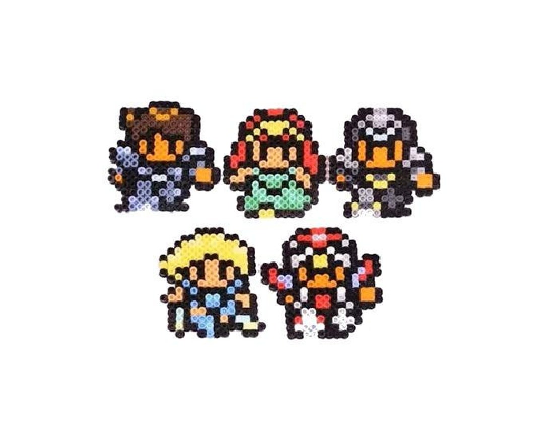 Final Fantasy Mystic Quest Perler Bead Sprite Set | SNES 16-bit