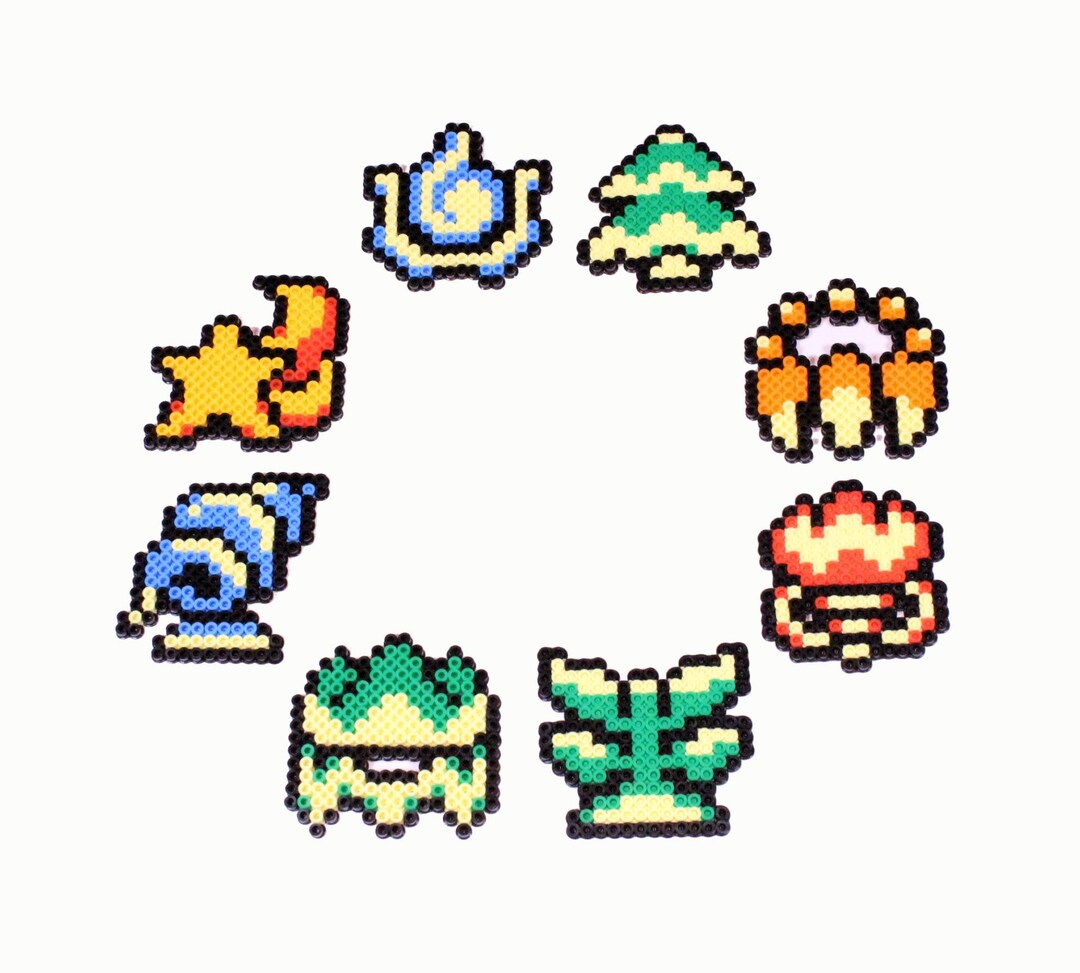 Zelda Oracle of Ages Essences of Time Perler Bead Set, Legend of