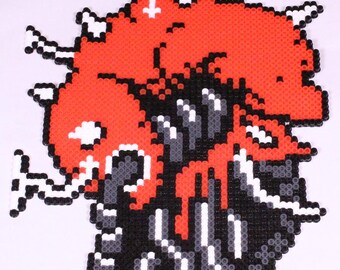 Giro Mega Man ZX Mini Bead Sprite Perler Artkal Pixel Art