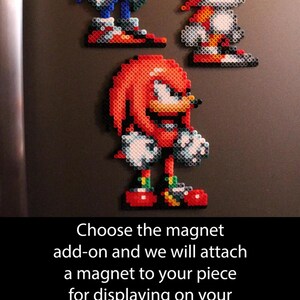 Sonic, Tails & Knuckles Perler Sprite Bundle Sonic the Hedgehog Pixel ...