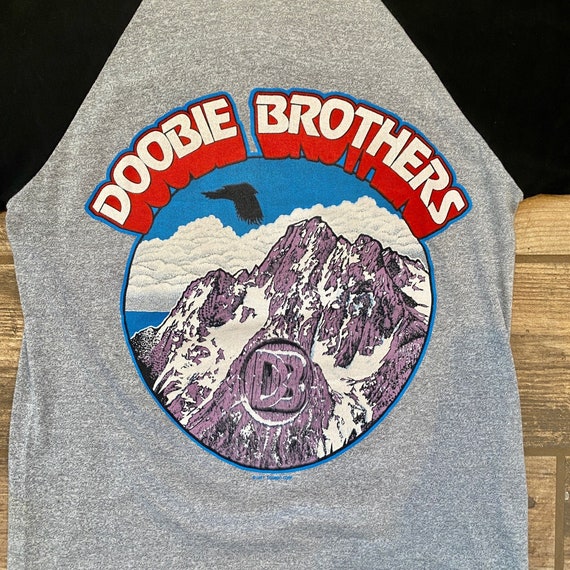 1981 Doobie Brothers 'USA Tour' Baseball Tee - image 2