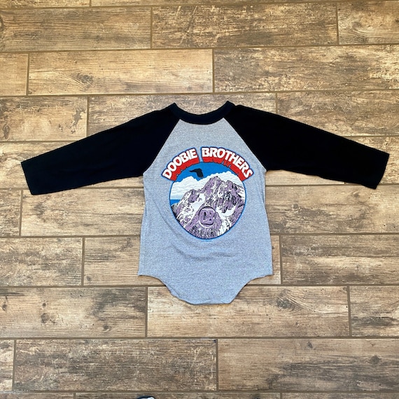 1981 Doobie Brothers 'USA Tour' Baseball Tee - image 1