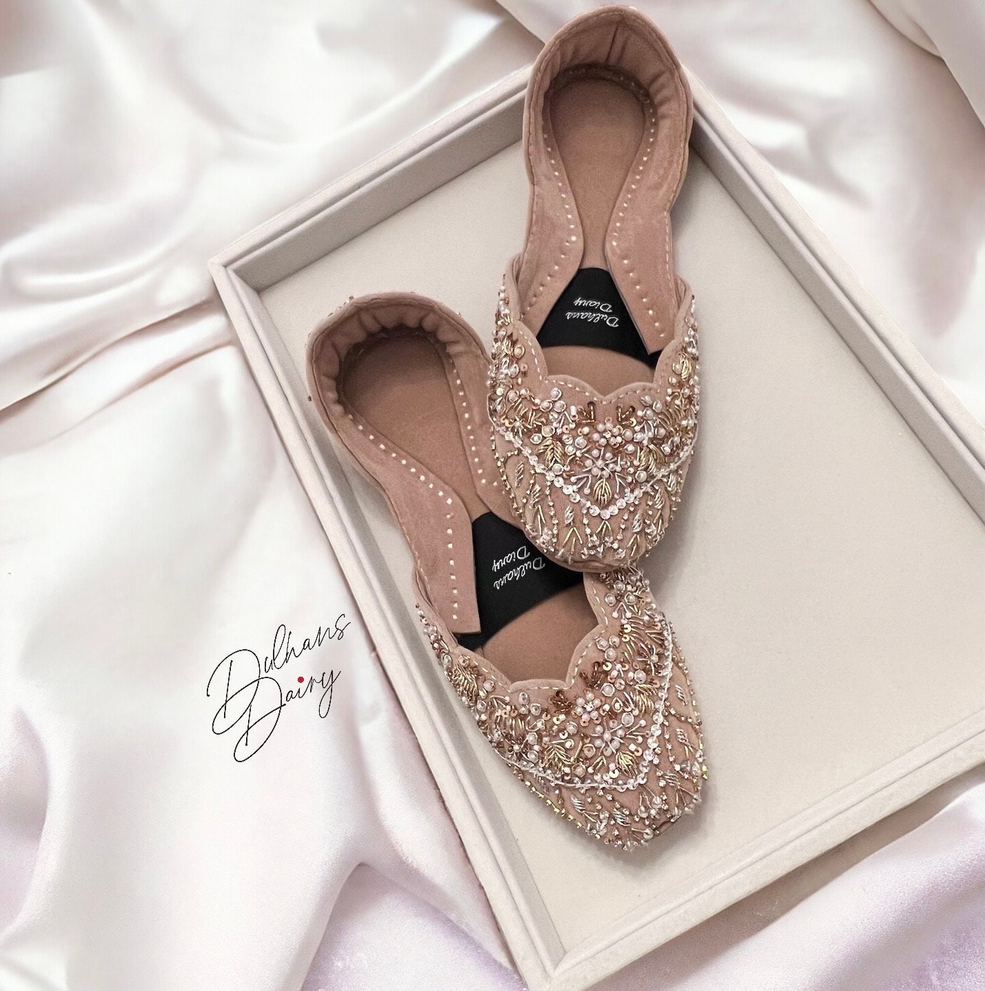 Taupe wedding shoes and bag sale
