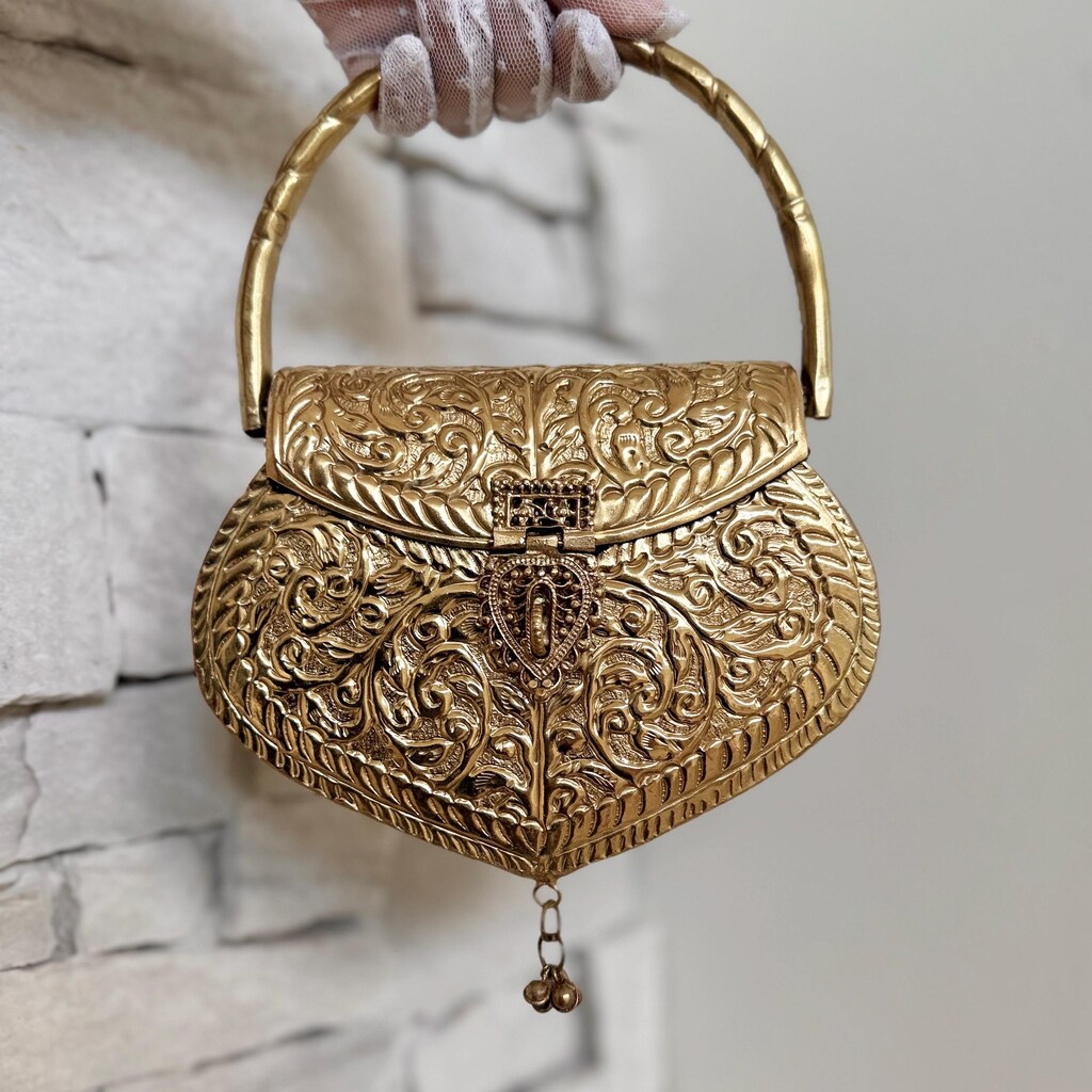 Pochette Da Sera In Pelle Verniciata - Borsa A Mano Per Matrimoni E Balli - Argento Con Tracolla