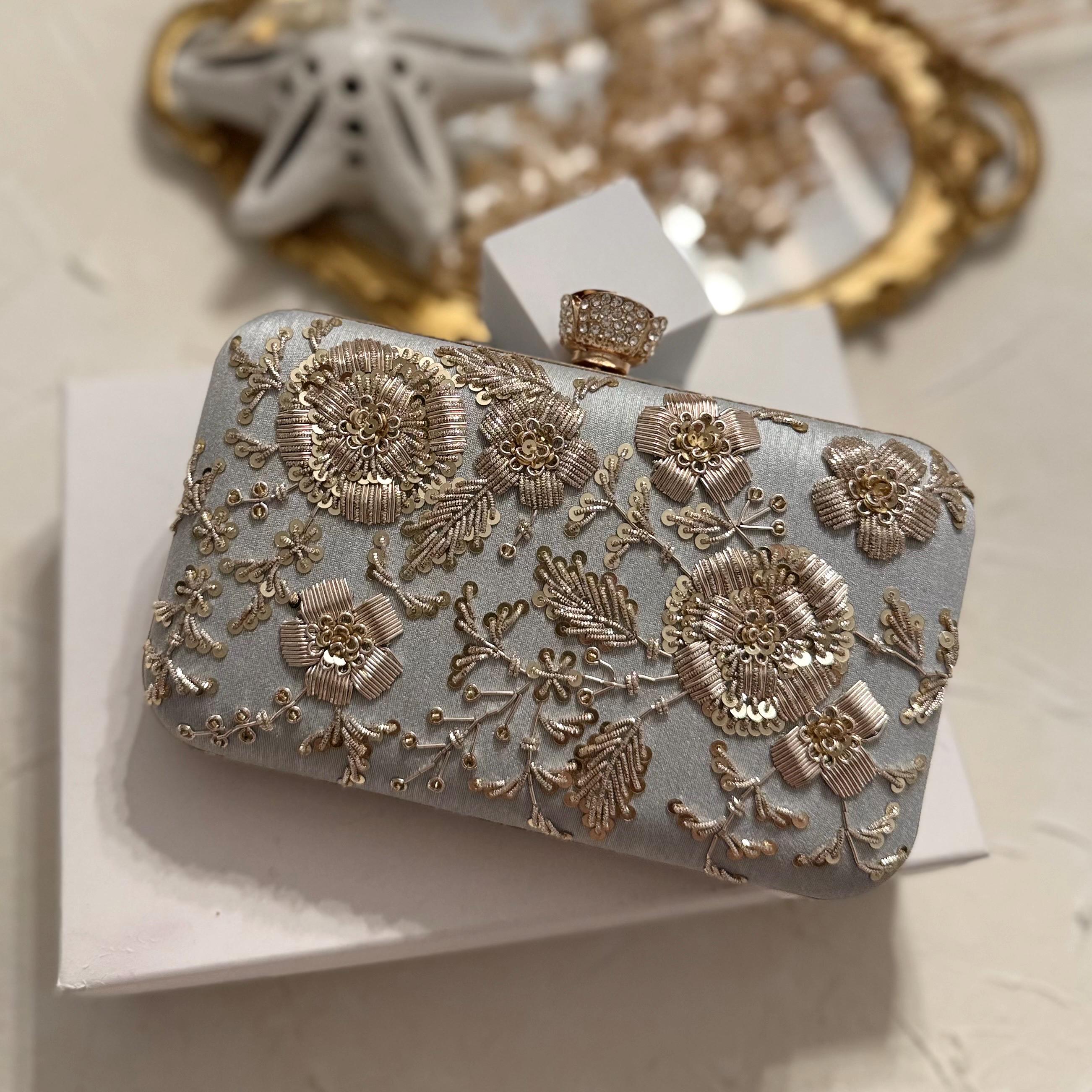 Powder Blue Clutch Etsy Australia