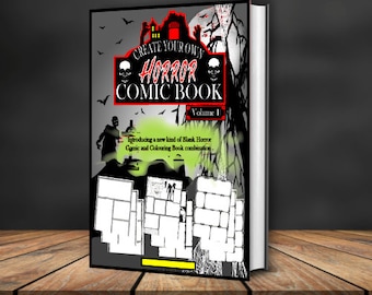 Blank Horror Comic Templates