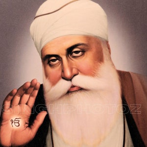 Guru Nanak Dev Ji | Sikh Art Printable| Digital Wall Art | Sikh Printable Home Décor Printable