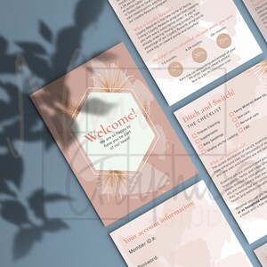 Young Living Premium Starter Kit Welcome Cards