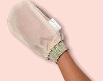 Guante exfoliante de seda 4 Sentidos