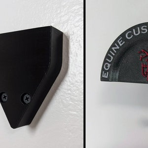 Simple Wall Mount for Hanging Adjustable Bridle Holders - Indoor Storage for Bridles and Halters - More use for Adjustable Bridle Holders