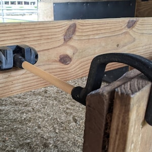 Stable Stall Door Catch (Blank)