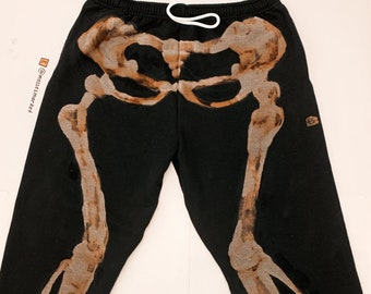 Skeleton Sweatpants - Etsy