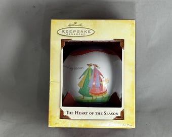 Halmark Keepsake ornament, “The Heart of the Season”.