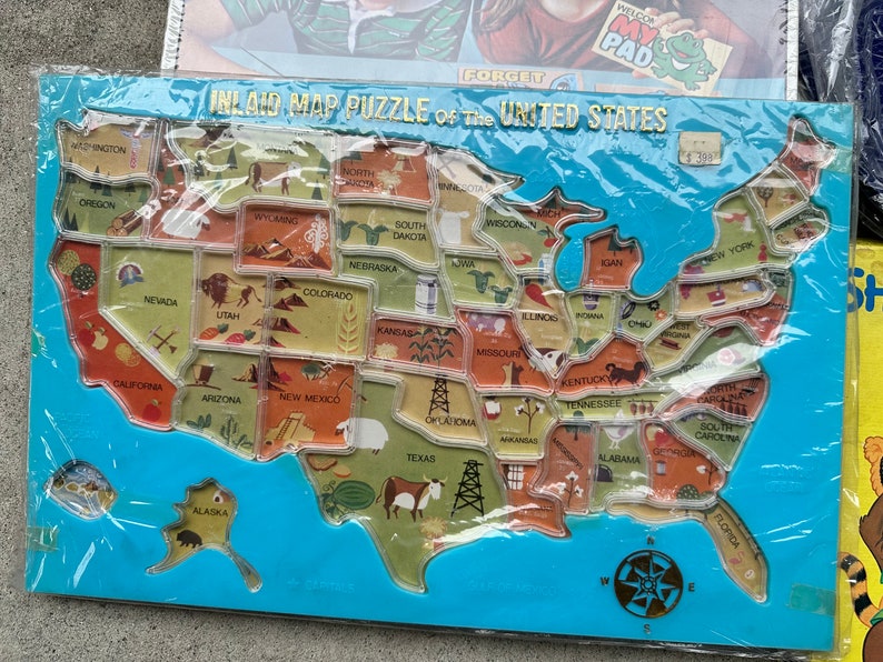 Vintage Craft Kit & Puzzle Bundle, AS IS / Collectible Puzzles and Craft Kits. Etsy