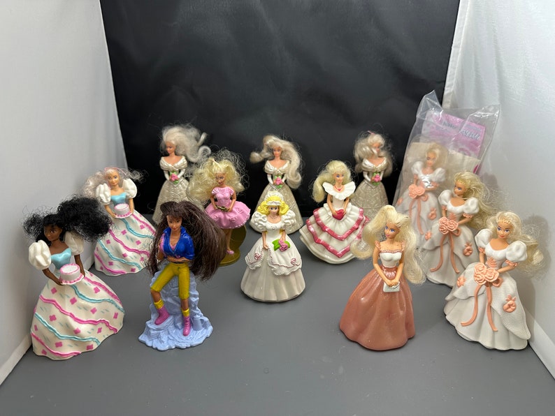 Vintage Plastic Barbie Figurine Toys. Etsy