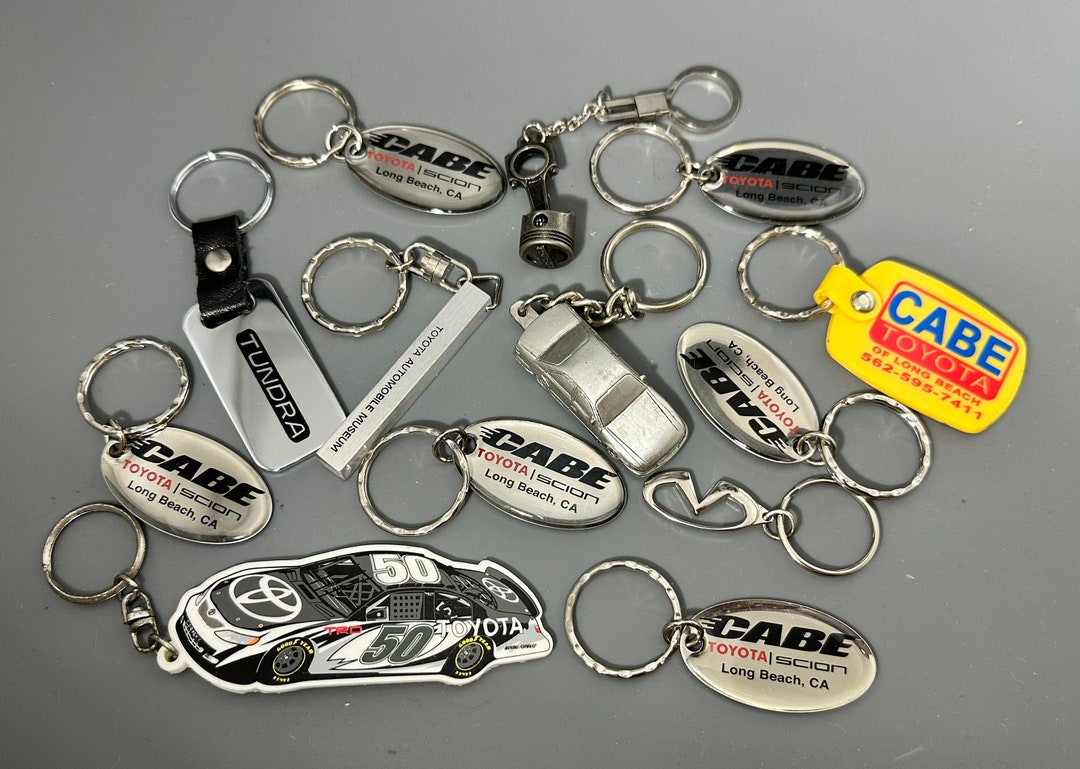 Toyota Keychains / Toyota Keychain Lot. Etsy