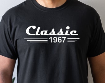 Custom Year T-Shirt, Classic Car Gift, Personalized Dad Shirt