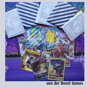 Pokemon 5 kaart Ultra zeldzame mysterie pack. Kans op vintage holos en meer pokemon verrassingen