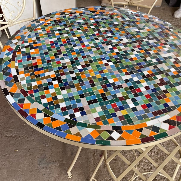 Mosaic Coffee Table Etsy