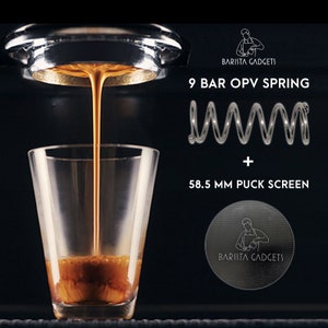 Gaggia Classic PRO 9bar Spring + 58.5mm Puck Screen