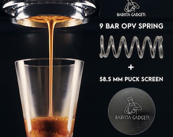 Gaggia Classic PRO 9bar Spring + 58.5mm Puck Screen