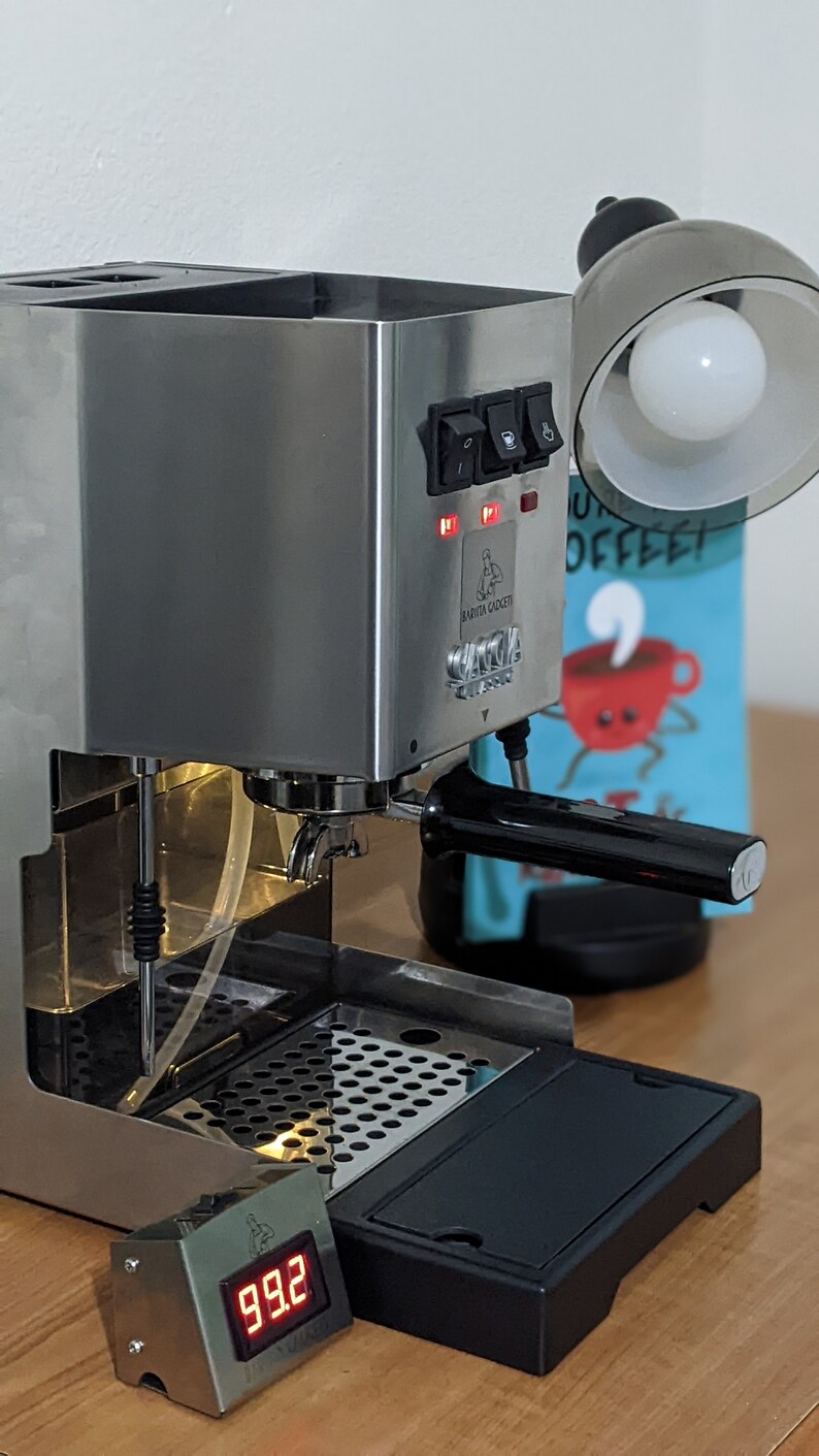 Gaggia Classic PRO Digital Temperature Display Mod With Water Etsy