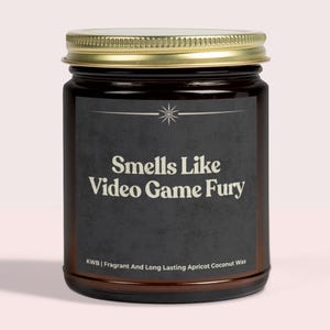 Video Game Rage Gamer Candle For Dad | Game Room Decor, Gamer Girl Birthday, Funny Gaming Candle, Nerdy Gamer Gift For Boyfriend